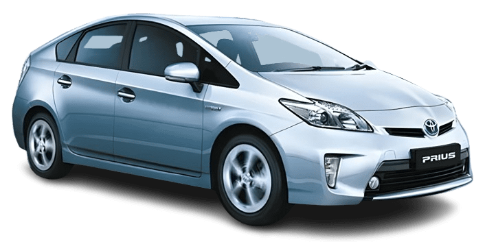 Toyota Prius 2014 blue car